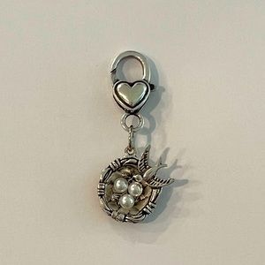 Bird 🐦 Nest 🪺 purse charm or zipper pull